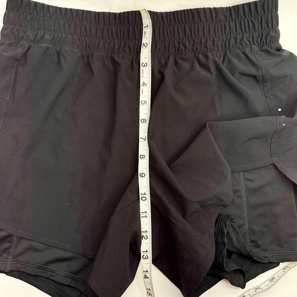 Avia Womens Black Athletic Shorts Built in Liner Size M 8 10 - Picture 7 of 8
